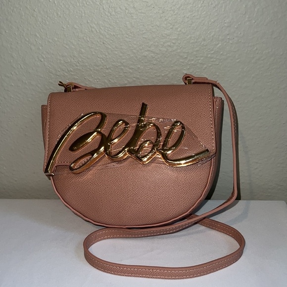 ❌SOLD ❌Bebe Gabriella Saddle Bag-Blush Color - Picture 3 of 12